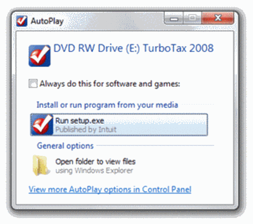 Disable autorun cd windows 7